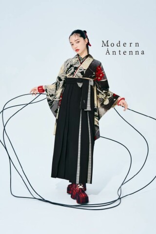 No.5545 Modern Antenna　新作袴②