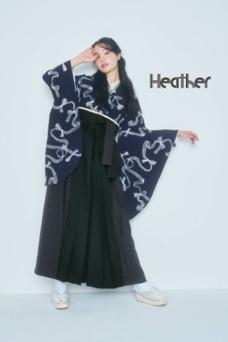 No.6982 Heather　新作袴②