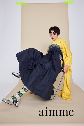 【ジュリアンヌちゃん着用】デニム袴