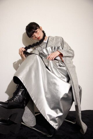 metallic color HAKAMA [silver]