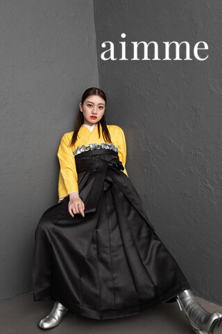 No.7669 【さえちゃん着用】黄連HAKAMA