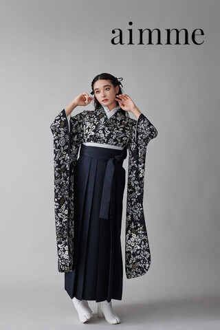 【弓ライカ着用】sss3083×ブラック袴