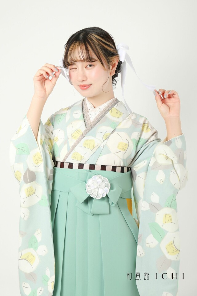 M0055 りんご椿 / 水色の衣装画像2