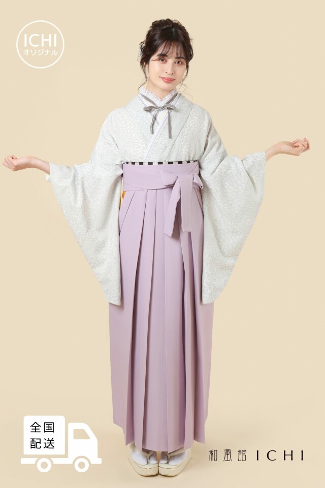 M0057 糸目菊 / グレーの衣装画像3