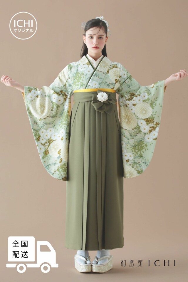 M0106 万寿菊 / 若葉色の衣装画像3