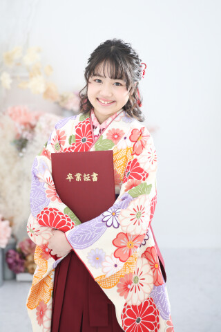 小学生卒業袴　撮影のみプラン