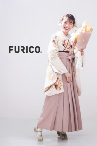 No.12486 アイボリー×くすみピンク