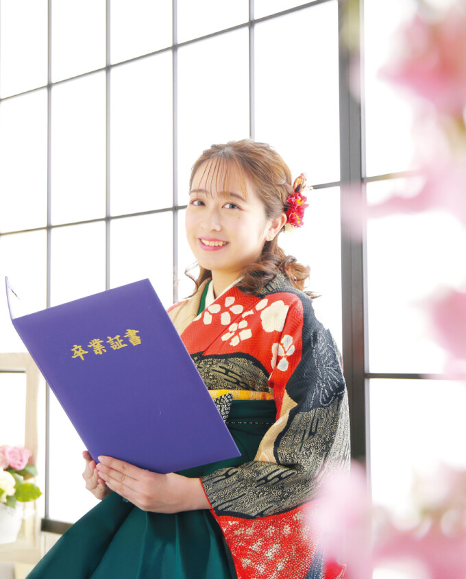 卒業式当日のお支度