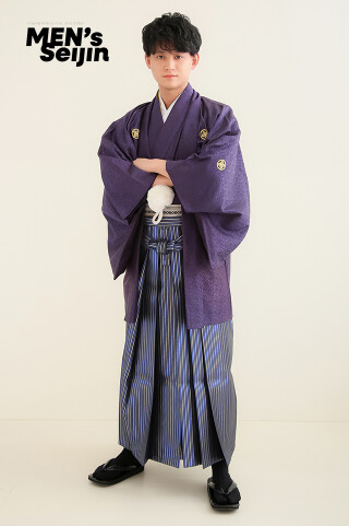 No.13031 濃紫羽織