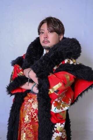 No.13707 【男袴】BASARA　#赤#派手男子