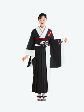 【女袴】モード系コーディネートの衣装画像1