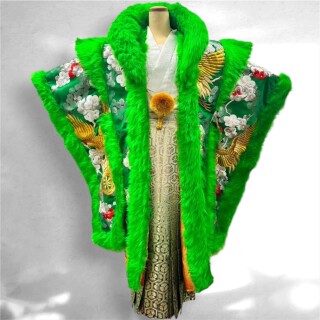 No.13710 【男袴】BASARA　＃緑＃派手男子