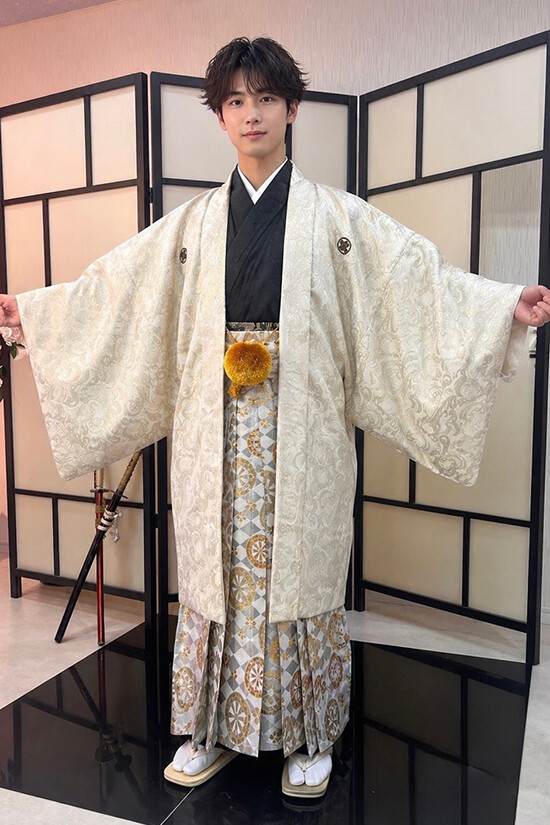 【男袴】ジャガード織りの衣装画像1