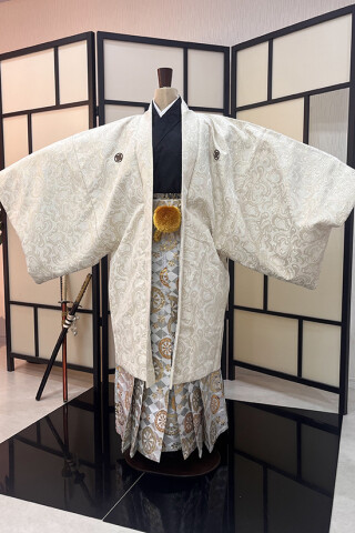 No.13889 【男袴】ジャガード織り