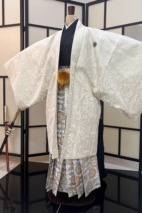 【男袴】ジャガード織りの衣装画像2