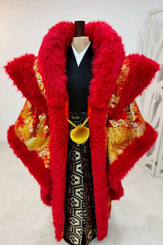 【男袴】BASARA #ゴールド#派手男子の衣装画像2