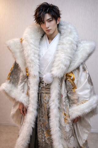 No.14276 【男袴】BASARA　＃ゴールド＃派手男子