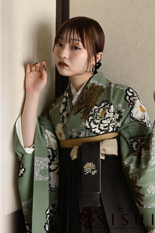 【紅一点×玉城ティナ】着物_No.1828 【紅一点】袴_No.1222Aの衣装画像2