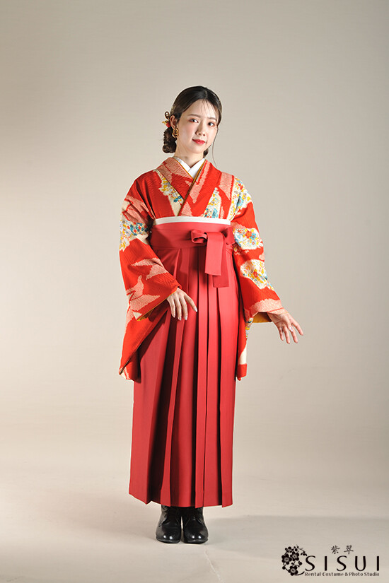 【Modern Antenna】着物No.1450 袴No.2005Eの衣装画像1