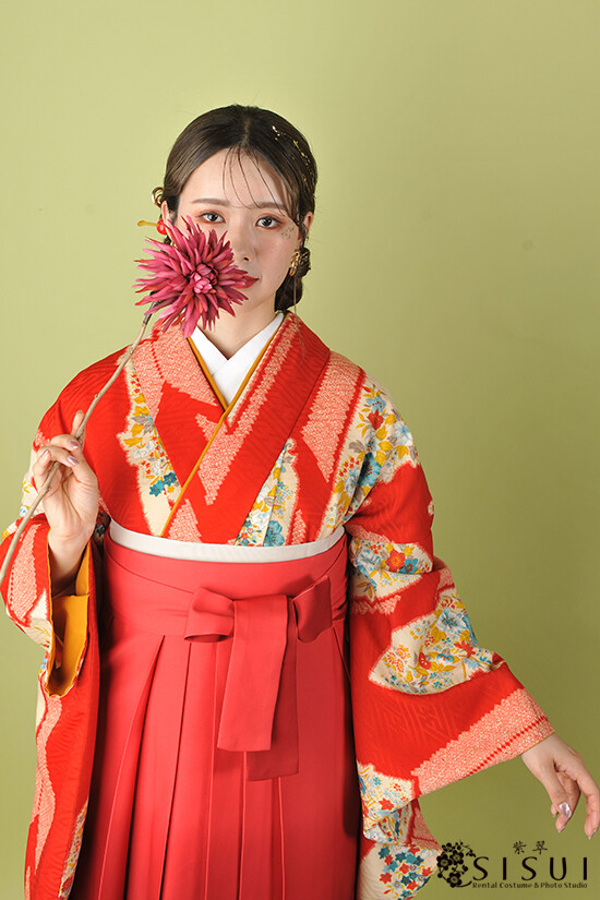 【Modern Antenna】着物No.1450 袴No.2005Eの衣装画像3