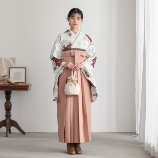 No.14200 G106 薄白柳色 赤椿