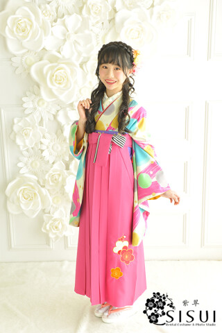 【earth music&ecology】着物No.20-1244　袴No.21-1167B