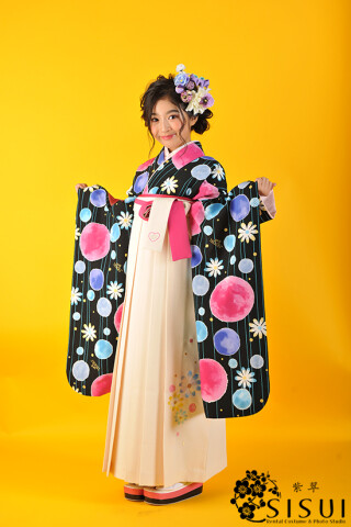 【JENNI love】着物No.81-0062　【JENNI love】袴No .85-116A
