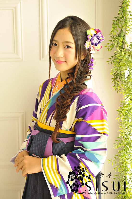 【SISTER JENNI】着物No.81-0061 【SISTER JENNI】袴No.85−115Aの衣装画像3