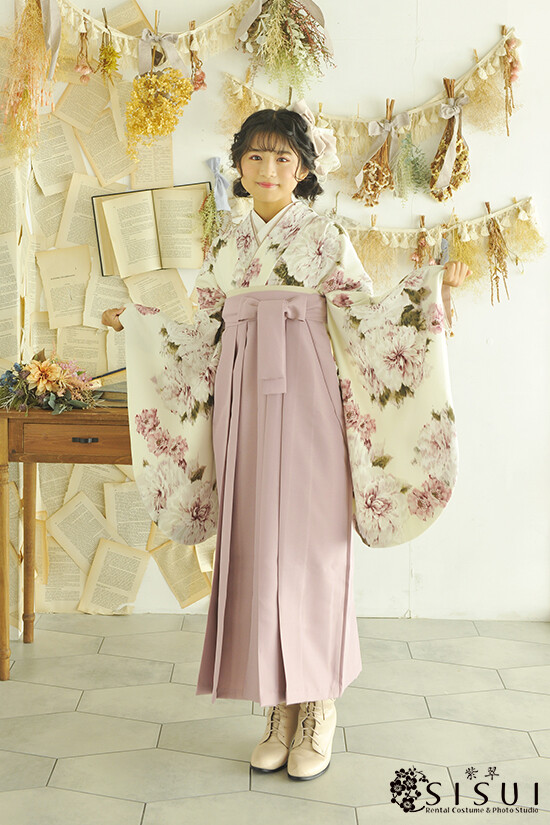 【JAPAN STYLE】着物No.81-0067 袴No.21-0080の衣装画像1
