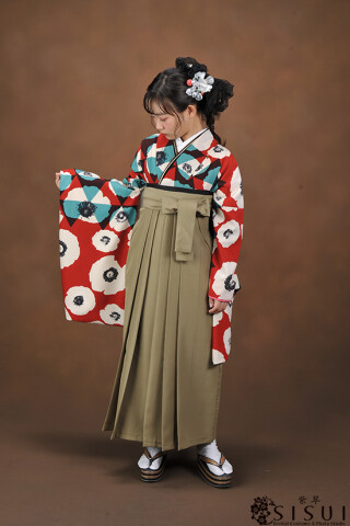 【LILLI】着物No.20-1478　袴No.21-0078