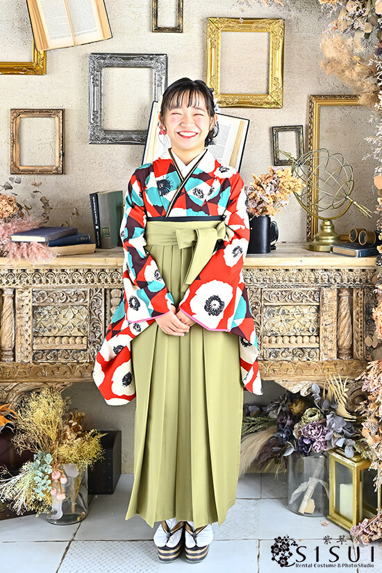 【LILLI】着物No.20-1478 袴No.21-0078の衣装画像3