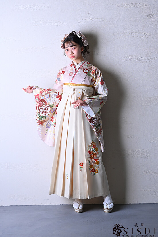 【From Kyoto】着物No.20-1798 袴No.21-1147Aの衣装画像1