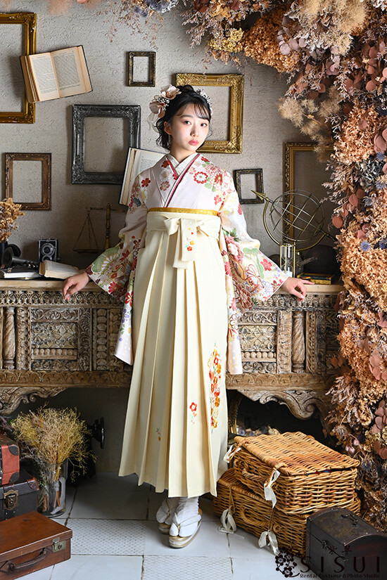 【From Kyoto】着物No.20-1798 袴No.21-1147Aの衣装画像2