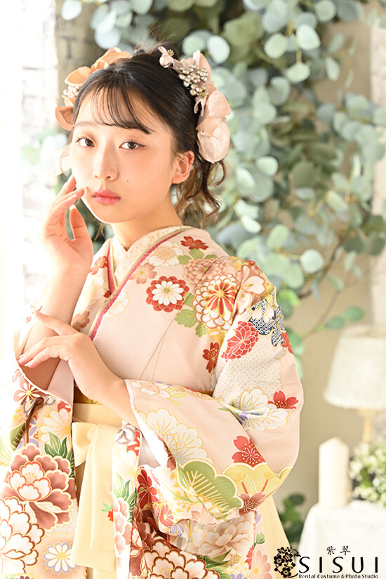 【From Kyoto】着物No.20-1798 袴No.21-1147Aの衣装画像3